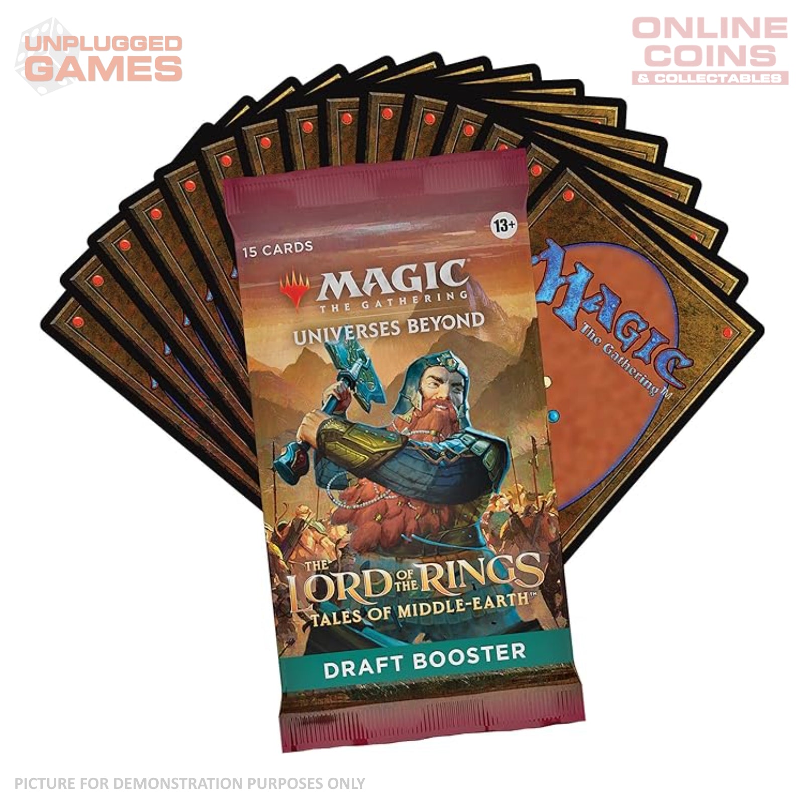 Magic the Gathering LOTR Tales of Middle Earth - DRAFT Booster PACK